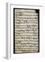 Handwritten Score for Cantata No 9-Johann Sebastian Bach-Framed Giclee Print