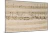Handwritten Score for Great Organ Mass-Franz Joseph Haydn-Mounted Giclee Print