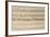 Handwritten Score for Great Organ Mass-Franz Joseph Haydn-Framed Giclee Print