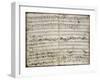 Handwritten Score for Oratorio Deborah-Franz Joseph Haydn-Framed Giclee Print