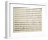 Handwritten Sheet Music for Il Barbiere Di Siviglia-null-Framed Giclee Print