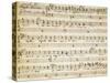 Handwritten Sheet Music for L'Italiana in Algeri-null-Stretched Canvas