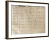 Handwritten Sheet Music for Un Giorno Di Regno, Ossia Il Finto Stanislao-null-Framed Giclee Print