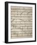 Handwritten Sheet Music for Zanetto, Opera by Pietro Mascagni-null-Framed Giclee Print