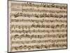 Handwritten Sheet Music of the Concert No 1-Benedetto Marcello-Mounted Giclee Print