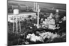Hanford, WA Industrial Plant Photograph - Hanford, WA-Lantern Press-Mounted Art Print