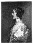 Henrietta Maria of France (1609-166), 1899-Hanfstaengel-Stretched Canvas