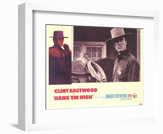 Hang Em High, 1968-null-Framed Art Print