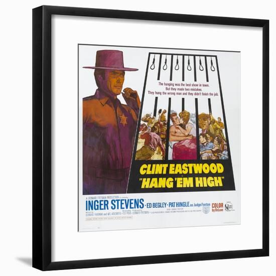 Hang 'Em High, 1968-null-Framed Giclee Print