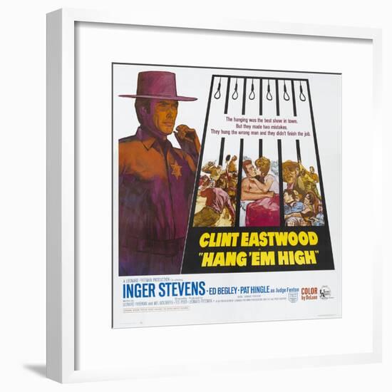 Hang 'Em High, 1968-null-Framed Giclee Print