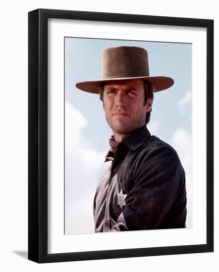 Hang 'Em High, Clint Eastwood, 1968-null-Framed Photo