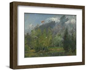 Hang Gliders at Chamonix, 2007-Pat Maclaurin-Framed Giclee Print