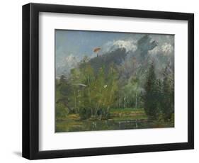 Hang Gliders at Chamonix, 2007-Pat Maclaurin-Framed Giclee Print