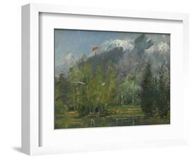 Hang Gliders at Chamonix, 2007-Pat Maclaurin-Framed Giclee Print