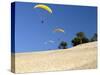 Hang Gliders over Dune Du Pyla, Bay of Arcachon, Cote D'Argent, Gironde, Aquitaine, France, Europe-Groenendijk Peter-Stretched Canvas