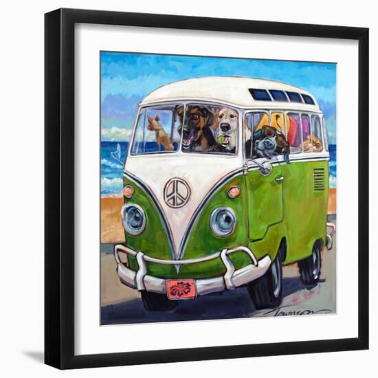 Hang Loose-CR Townsend-Framed Art Print