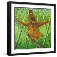 Hang on in There-Pat Scott-Framed Giclee Print