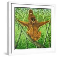 Hang on in There-Pat Scott-Framed Giclee Print