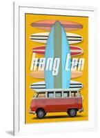 Hang Ten-Edward M. Fielding-Framed Art Print