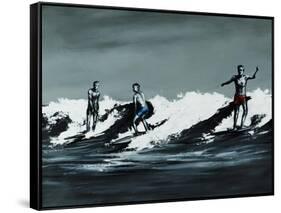 Hang Ten-Sydney Edmunds-Framed Stretched Canvas