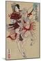 Hangaku Gozen, C.1885-Tsukioka Yoshitoshi-Mounted Premium Giclee Print
