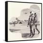 Hangers of the Iraqui Air Force-Pat Nicolle-Framed Stretched Canvas