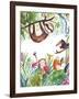 Hangin' Around I-Larisa Hernandez-Framed Art Print