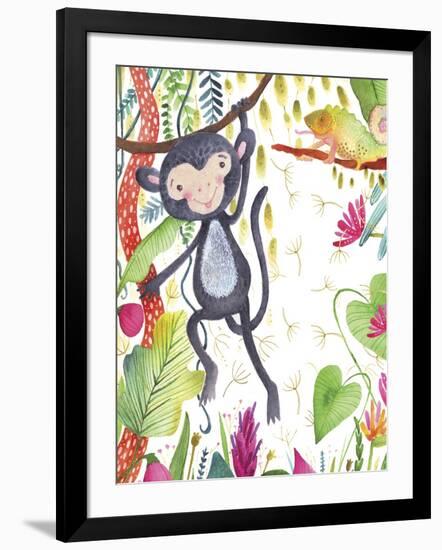 Hangin' Around II-Larisa Hernandez-Framed Art Print