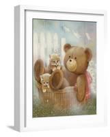 Hanging Around-Ruane Manning-Framed Art Print