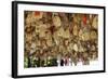 Hanging Blessings of Naxi Pictograms-Simon Montgomery-Framed Photographic Print