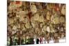 Hanging Blessings of Naxi Pictograms-Simon Montgomery-Mounted Photographic Print