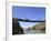 Hanging Bridge Across the River, Shigatse, Tibet, China-Keren Su-Framed Photographic Print