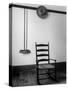 Hanging Broom, Hat on Rail and Rocking Chair in Shaker Room, Hancock, Massachusetts-Alfred Eisenstaedt-Stretched Canvas