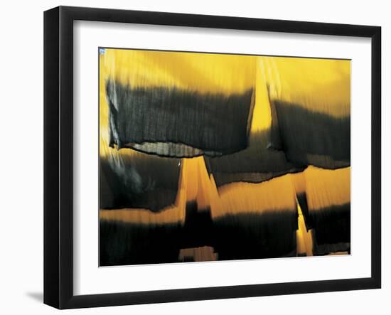 Hanging Cloths, Marrakesh, Morocco, North Africa-Peter Adams-Framed Photographic Print