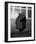 Hanging Coats Posed as an Embracing Couple-Bettmann-Framed Photographic Print