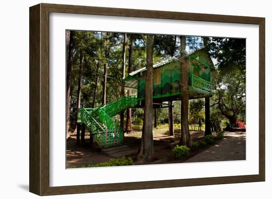 Hanging Cottage-beautyfulimages-Framed Photographic Print