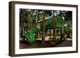 Hanging Cottage-beautyfulimages-Framed Photographic Print