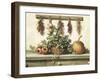 Hanging Dried Herbs-unknown Chiu-Framed Art Print