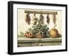 Hanging Dried Herbs-unknown Chiu-Framed Art Print