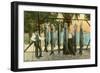 Hanging Fish, St. Petersburg, Florida-null-Framed Premium Giclee Print