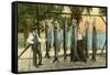 Hanging Fish, St. Petersburg, Florida-null-Framed Stretched Canvas