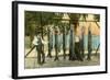 Hanging Fish, St. Petersburg, Florida-null-Framed Art Print