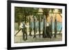 Hanging Fish, St. Petersburg, Florida-null-Framed Art Print