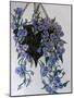 Hanging flowers-Linda Arthurs-Mounted Giclee Print