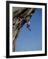 Hanging from a Cliff-null-Framed Photographic Print