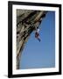 Hanging from a Cliff-null-Framed Photographic Print