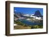 Hanging Gardens, Logan Pass, Glacier National Park, Montana, USA-Charles Gurche-Framed Premium Photographic Print