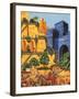 Hanging Gardens of Babylon-Richard Hook-Framed Giclee Print