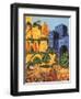 Hanging Gardens of Babylon-Richard Hook-Framed Giclee Print