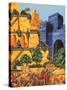 Hanging Gardens of Babylon-Richard Hook-Stretched Canvas